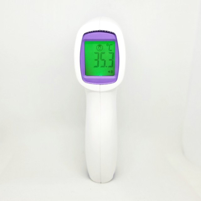 Termômetro digital doméstico médico para testa