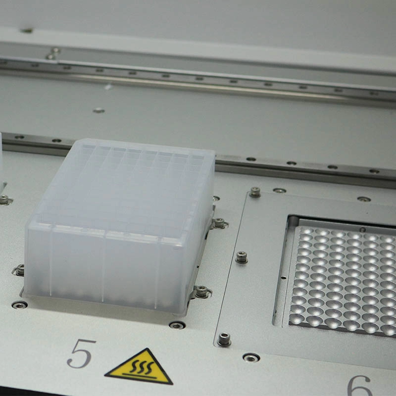 Máquina de extração de ácido nucleico automatizada para instrumentos analíticos clínicos ácidos nucleicos para PCR LAB