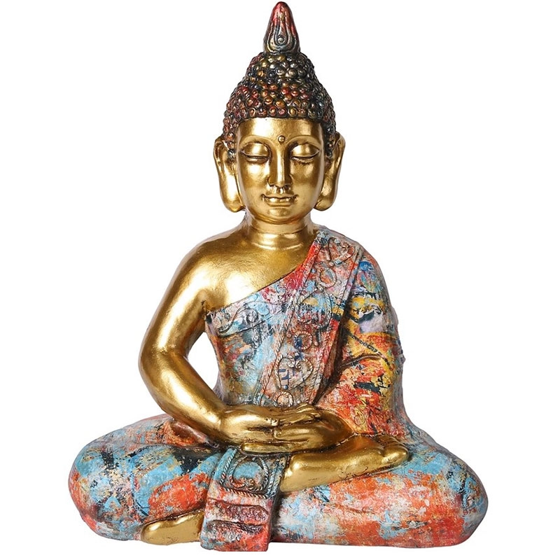 MGO meditação buddha impressão de transferência de água para decoração de casa