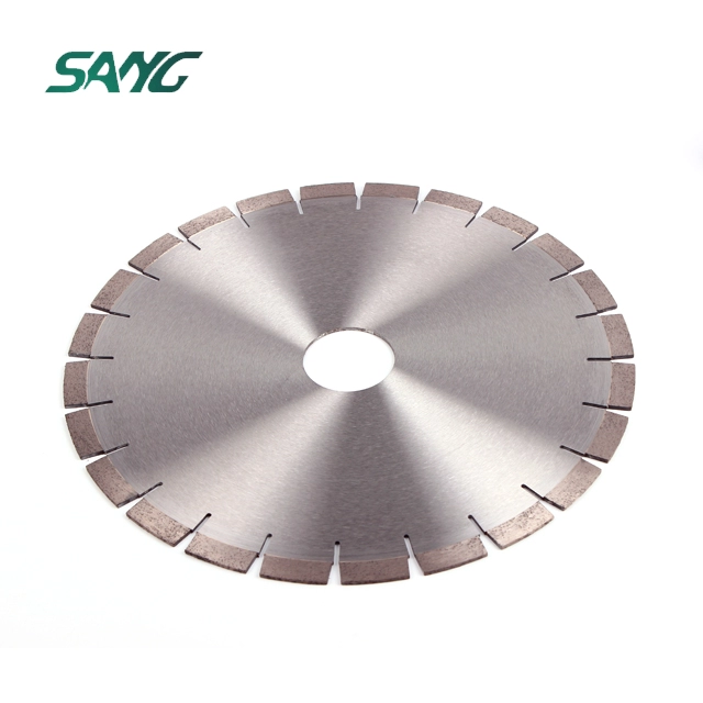 Lâmina de serra circular de diamante de 350 mm para lâmina de corte de borda de granito, disco de corte de pedra circular