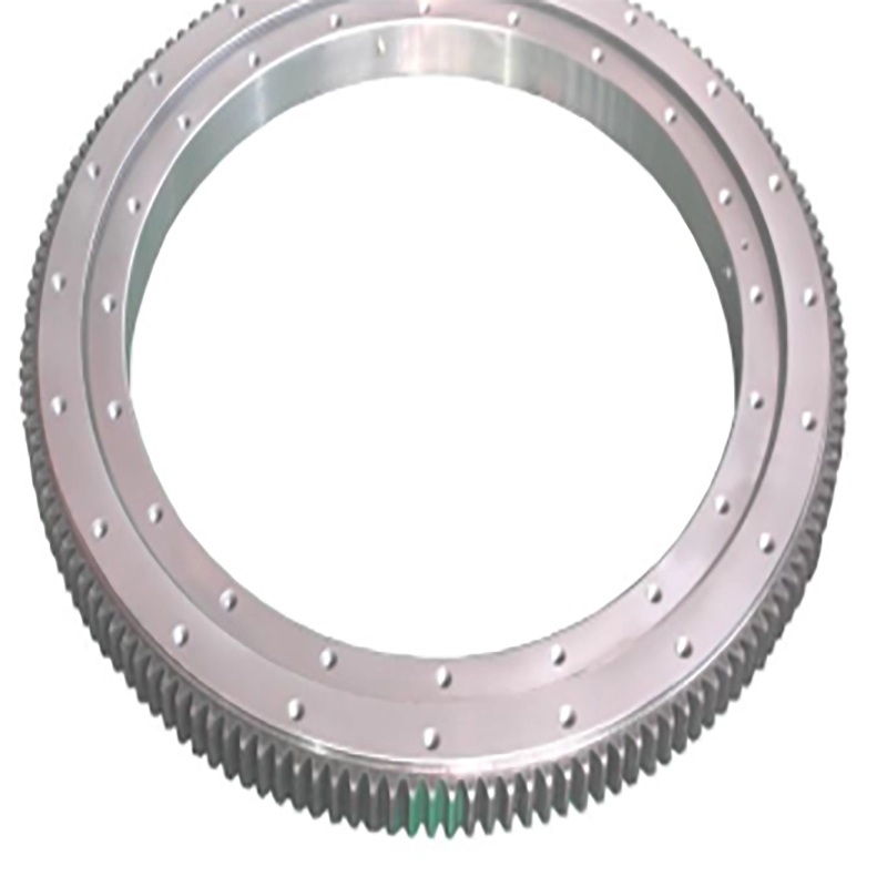 Rolamento de anel giratório de flange tipo leve com desempenho confiável