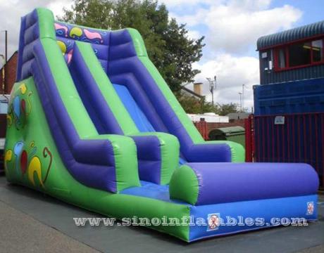 Corrediça inflável Eidolon de grau comercial para festas ao ar livre para crianças