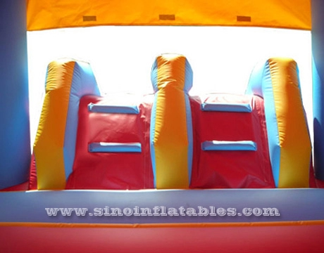 Venda imperdível combinação inflável de tema esportivo de grau comercial para crianças feito da melhor lona de pvc de 0,55 mm