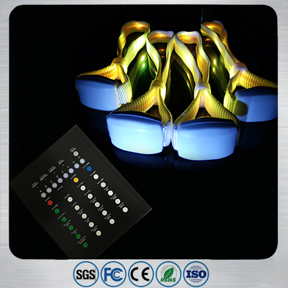 Controle remoto com pulseira de nylon LED RFID