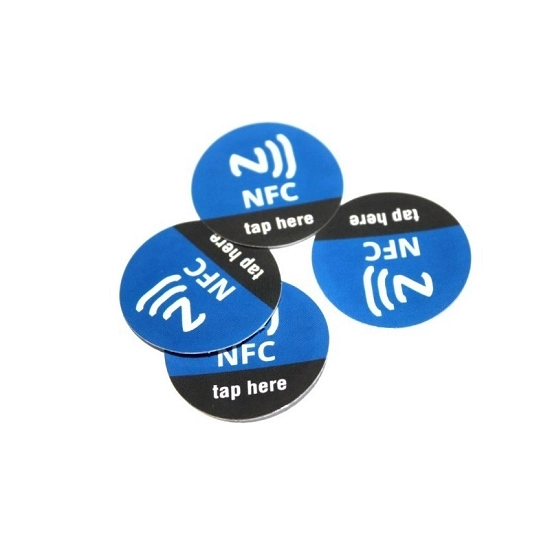 Etiqueta impressa em PVC NFC RFID para rastreamento de ativos