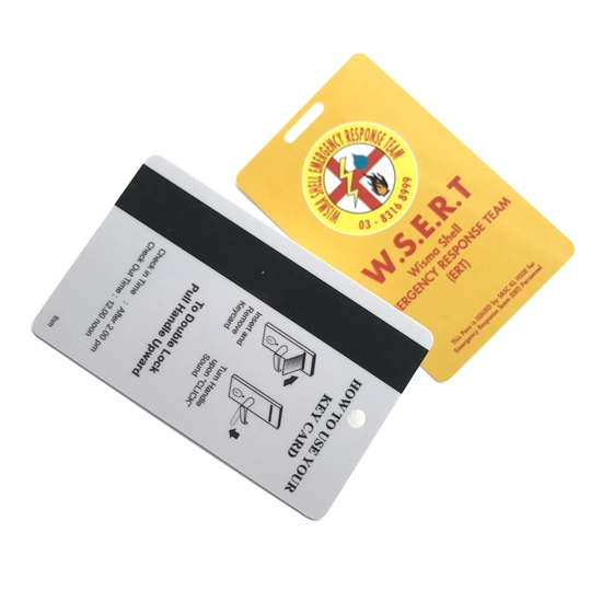 Cartão-chave RFID de quarto de hotel de alta classe