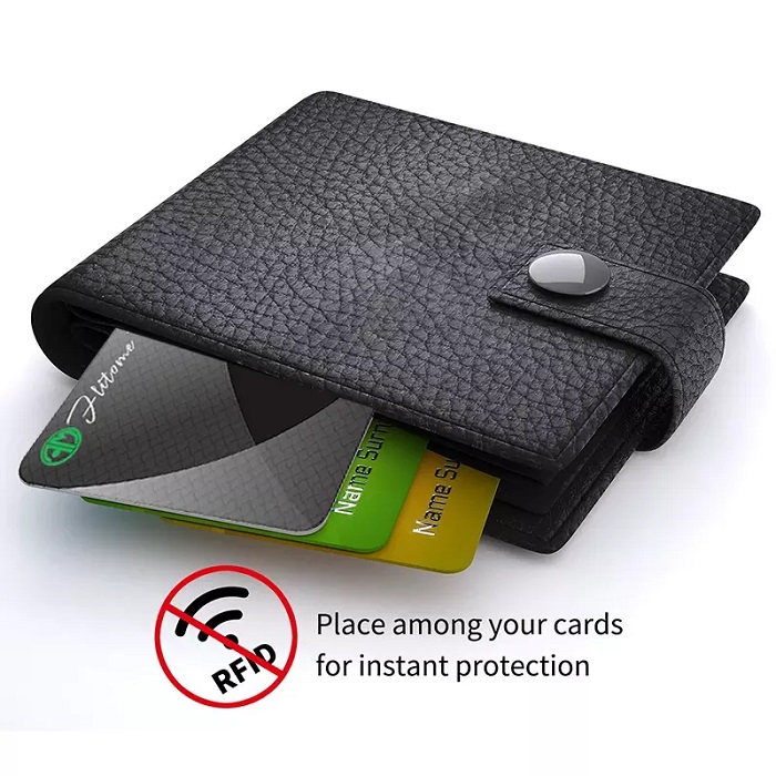 Cartão de bloqueio de carteira