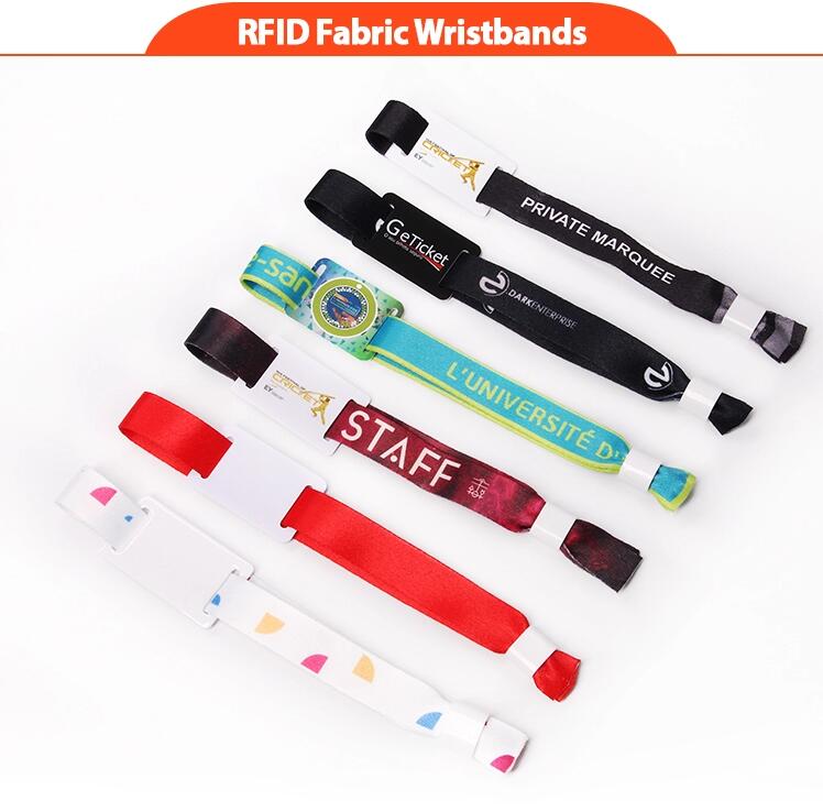pulseiras de tecido RFID