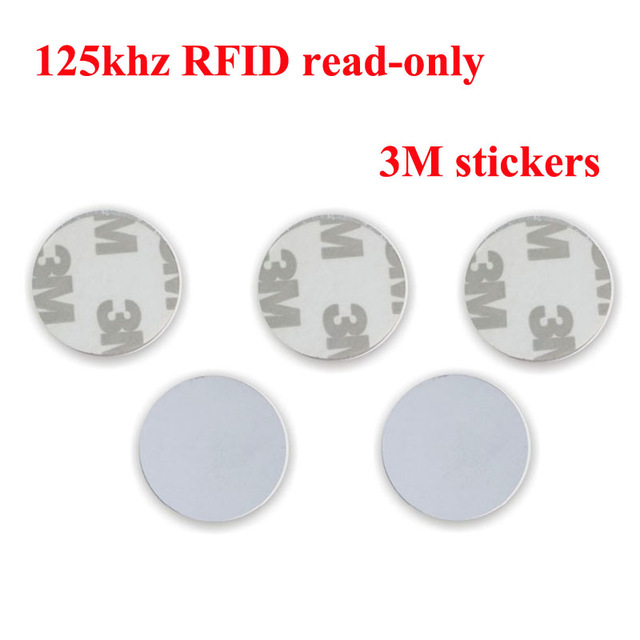 Etiqueta adesiva Rfid para moedas em PVC 3M