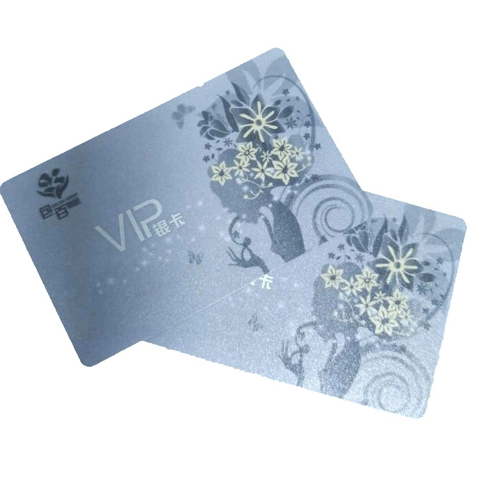 Luxuoso cartão Vip Diamond em PVC