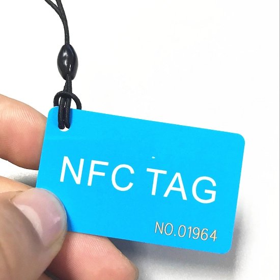 Etiqueta impressa em PVC NFC RFID para rastreamento de ativos