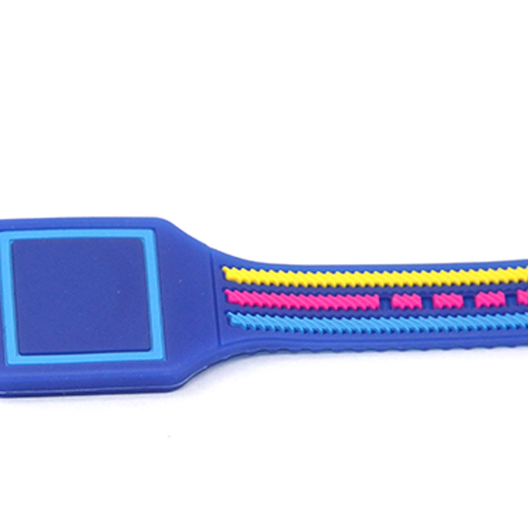 Pulseira inteligente RFID em relevo pulseira de silicone colorida
