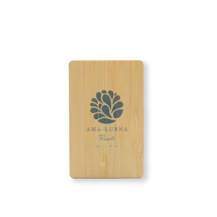 Cartão de hotel comercial de madeira RFID Cartão de madeira NFC