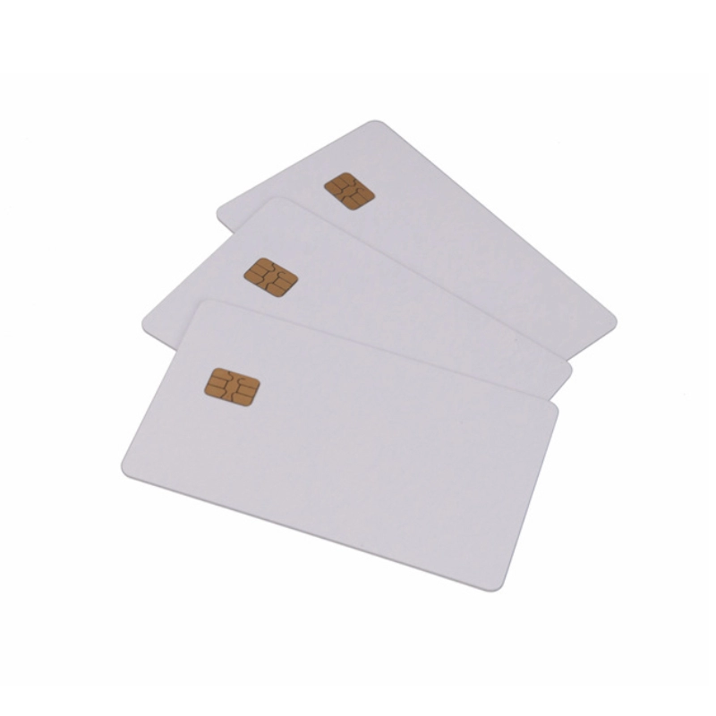 Impressão a jato de tinta Smart Card branco em branco com chip 4442/4428
