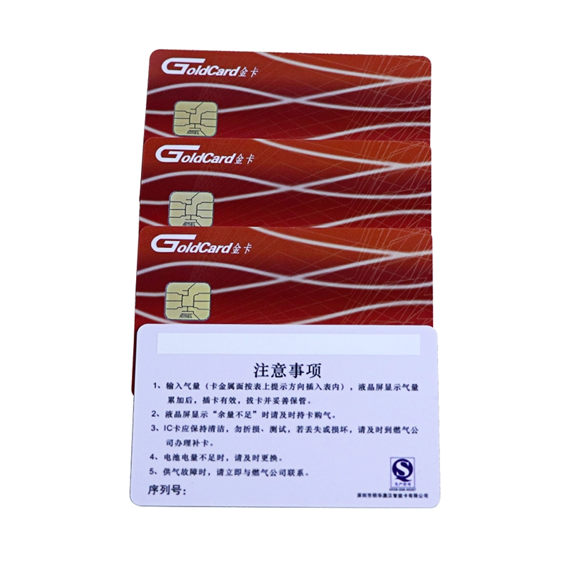 Cartões IC do contato de CR80 ISO7816 Atmel 24C64 64K