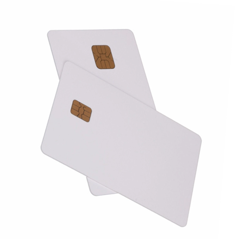 Impressão a jato de tinta Smart Card branco em branco com chip 4442/4428