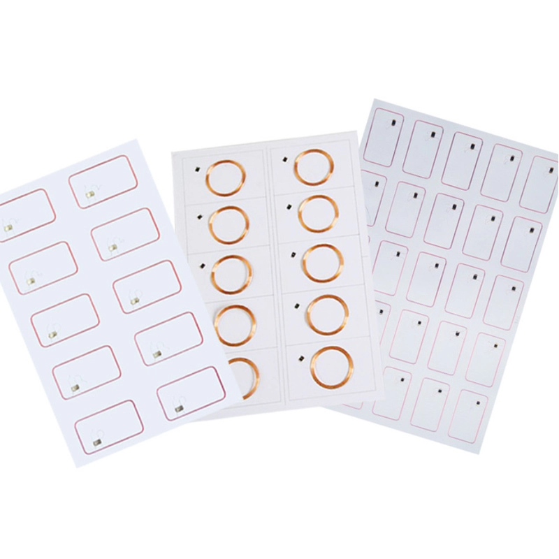 Folha de embutimento A4 de cartões inteligentes RFID