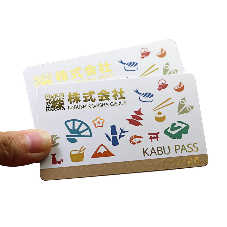 Cartões de membro RFID Ntag215 NFC sem contato personalizados