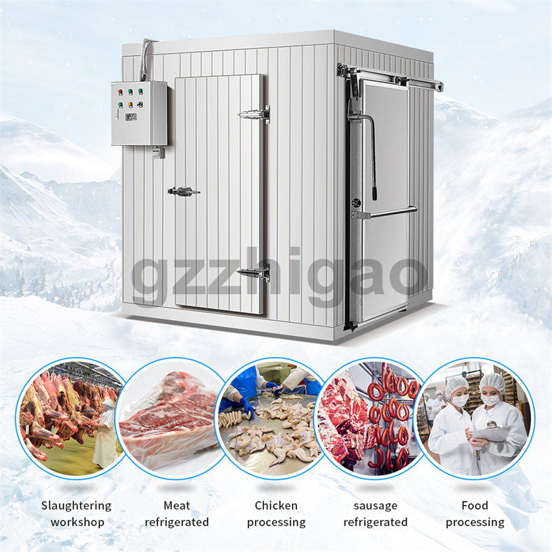 câmara frigorífica de carne