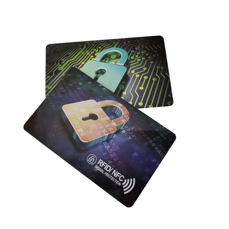 Cartões de bloqueio RFID de alta segurança para proteger sua carteira