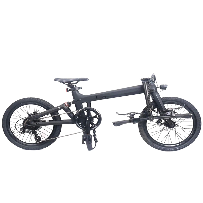 LightCarbon Nova bicicleta elétrica dobrável de carbono LCE-XO