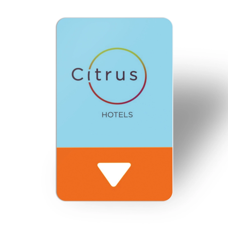 Cartão-chave de hotel Vingcard RFID de plástico personalizado