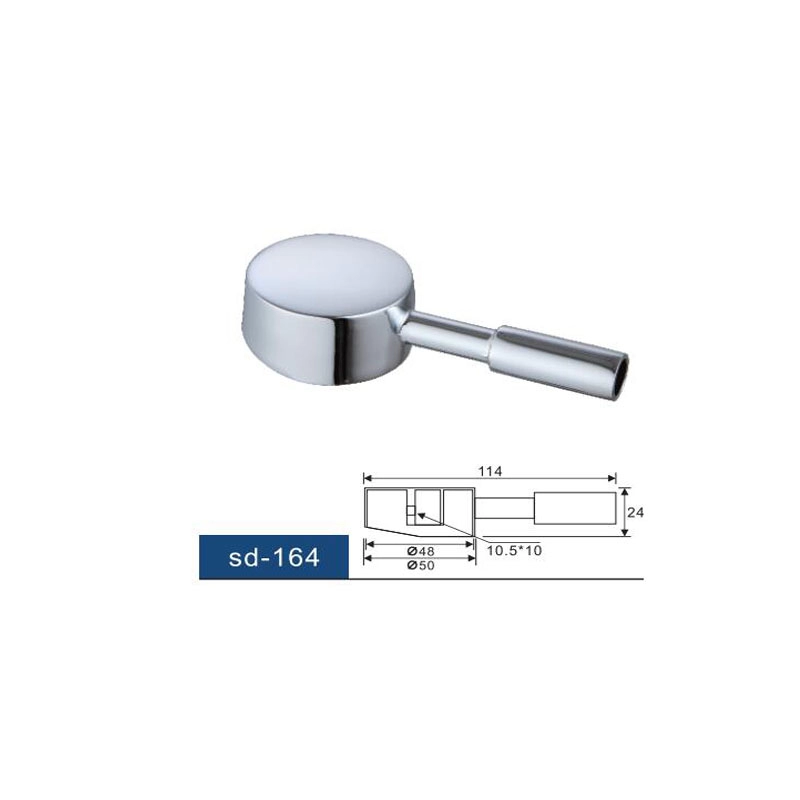 Cartucho de 40 mm - Substituição da alça de controle universal para alças mixet torneira cromada