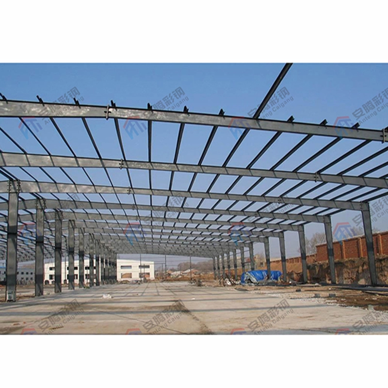 Oficina de estrutura de aço pré-fabricada de alta qualidade e longo período
