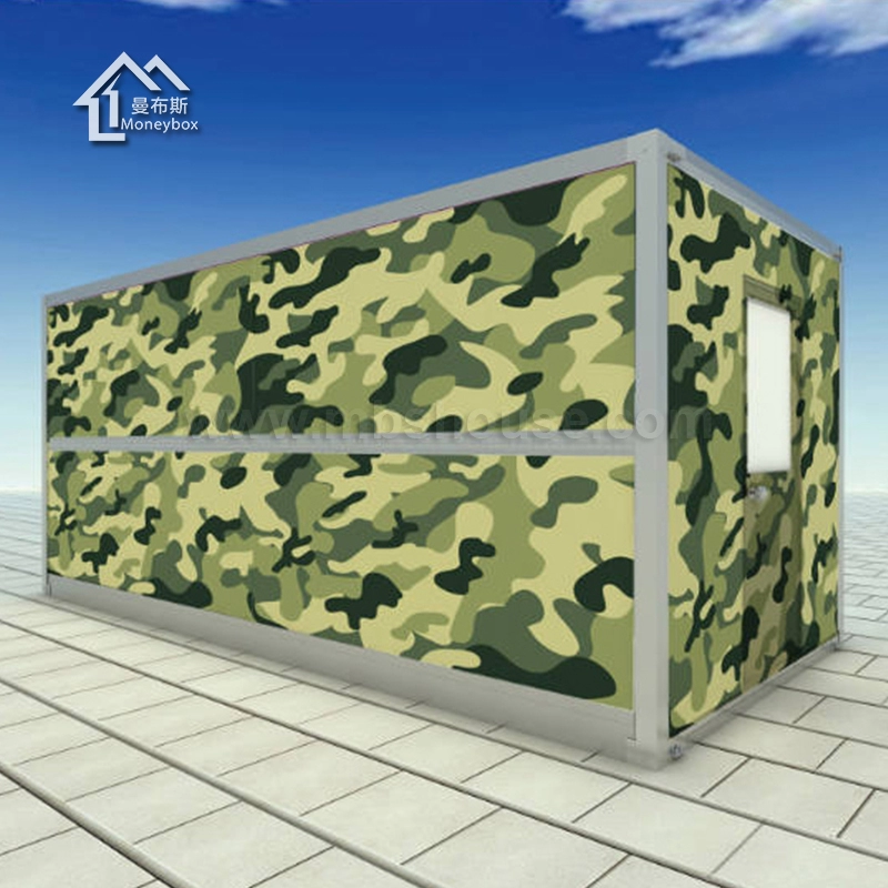Escritório móvel de dobramento militar do padrão ISO da casa do recipiente para uso público