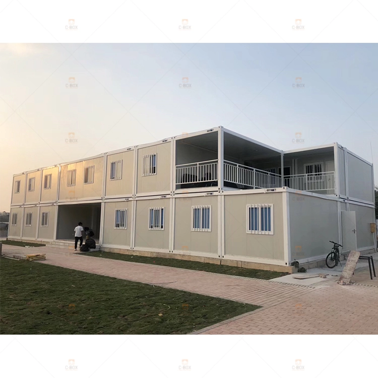 China projetos flexíveis casa modular pré-fabricada casa contêiner quarto de hotel