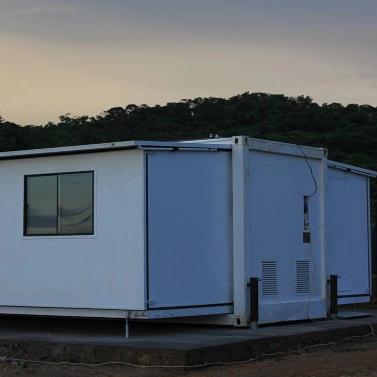 Casa de contêiner expansível móvel de 20 pés e 40 pés na Austrália com banheiro