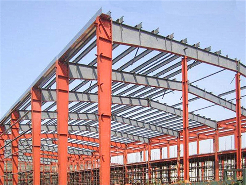 Sistema de construção de estrutura de aço estrutural