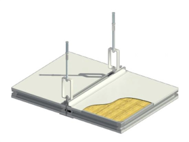 Teto de aço I-Grid com sistemas de painel sanduíche para sala limpa