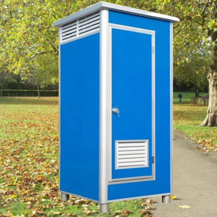 Fácil instalação, banheiro público portátil, sanduíche EPS, feito de banheiro móvel, sanitário