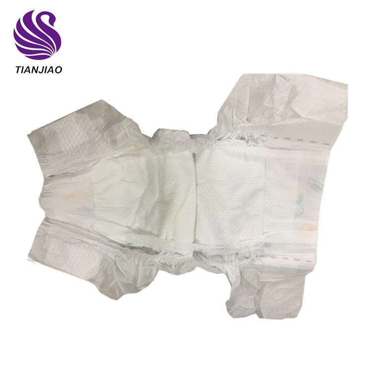 amostra grátis de fraldas sanitárias de absorção de fraldas para bebês fabricadas na China