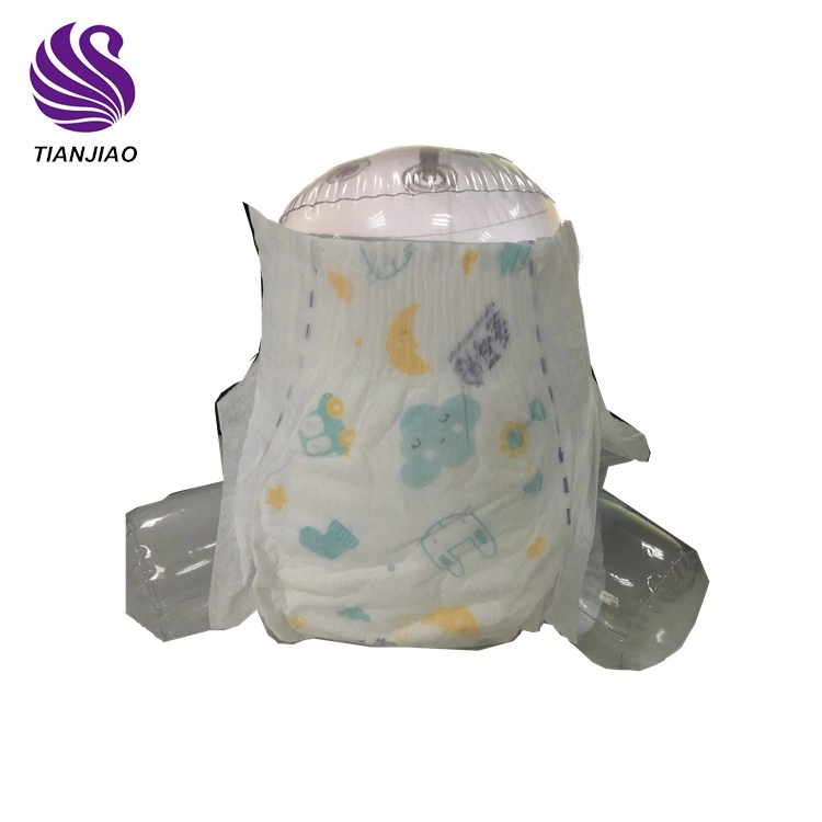 amostra grátis de fraldas sanitárias de absorção de fraldas para bebês fabricadas na China