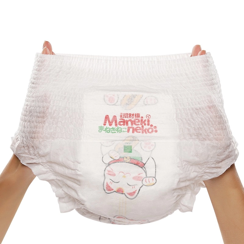 Calças de treino para bebês superabsorventes Manekineko XL18 peças