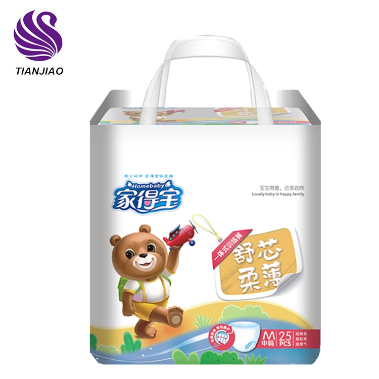 Calças de bebê de treinamento descartáveis ​​super absorventes fabricadas na China