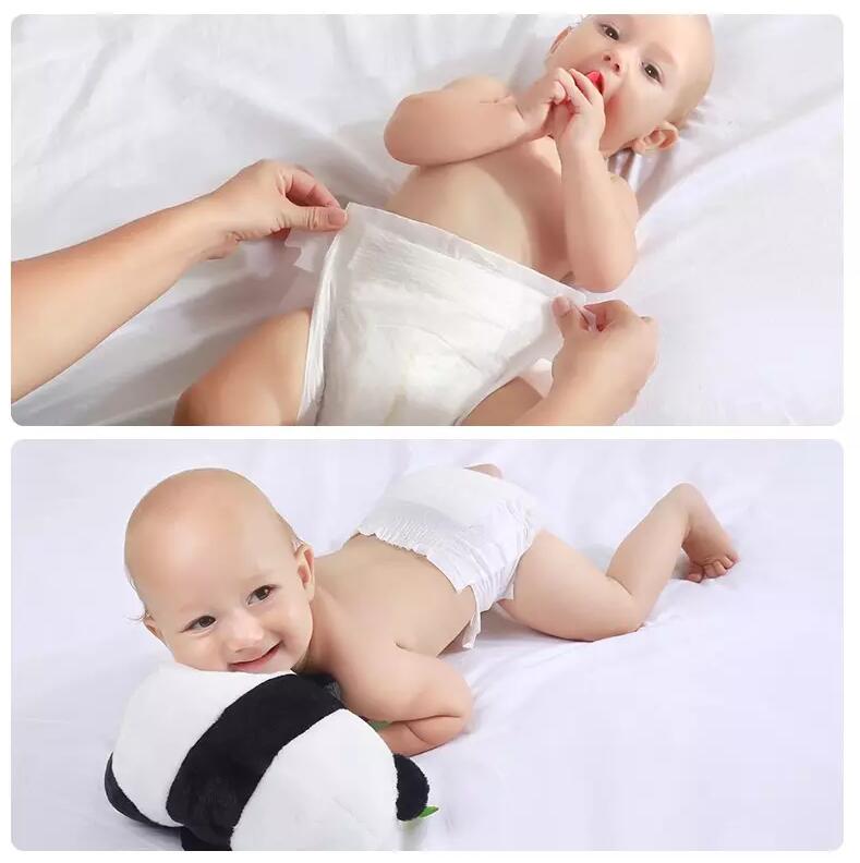 Calças pull-up para fraldas de bebê