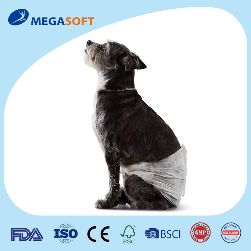 Fraldas descartáveis ​​para cães masculinos para cuidados com animais de estimação