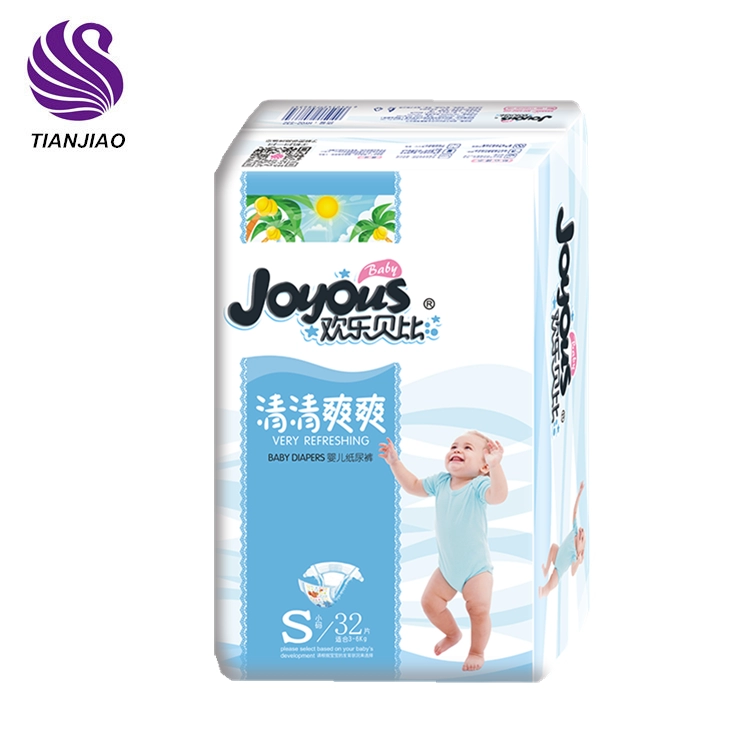 Fralda descartável de alta qualidade, seca e macia para bebês em Quanzhou