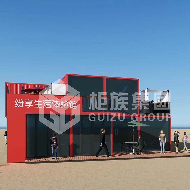 Fornecimento de fábrica na China Local de entretenimento de contêiner montado modular de 40 pés