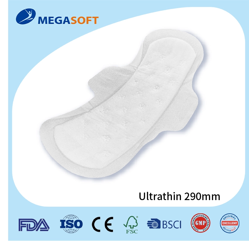 Guardanapo higiênico feminino ultrafino para uso diário 240 mm