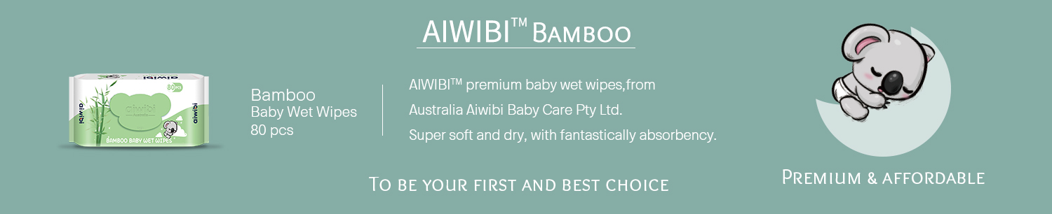 Lenços umedecidos para bebês 100% bambu 80 unidades