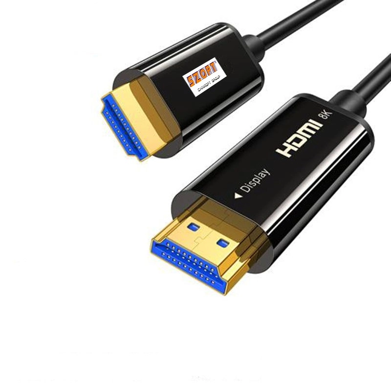 Cabo HDMI de fibra óptica 8K UHD 60 Hz a 18 Gbps de ultra alta velocidade