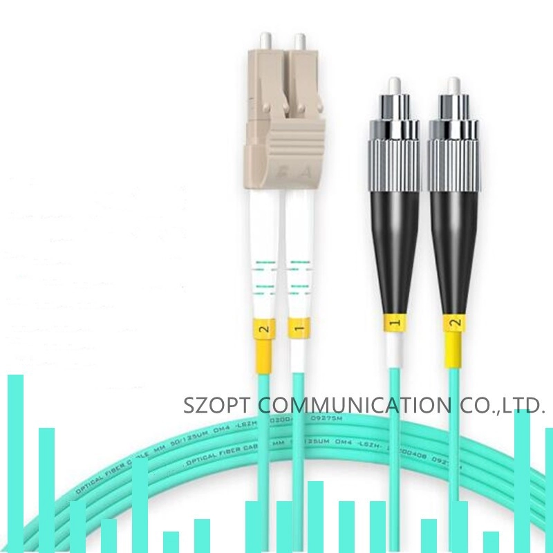 Patch Cords de fibra FC-LC Simplex Duplex Monomodo MM OM3 OM4 OM5