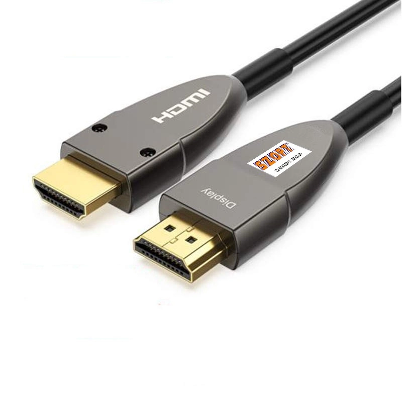 Cabo HDMI de fibra óptica 4K UHD 60 Hz a 18 Gbps de ultra alta velocidade