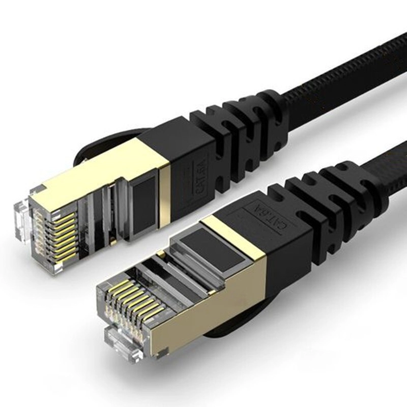 Cabo de patch Ethernet Cat6A RJ45-RJ45 UTP STP/FTP, SFTP e SSTP