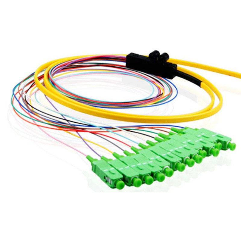 Pigtail de fita sc/apc 12core