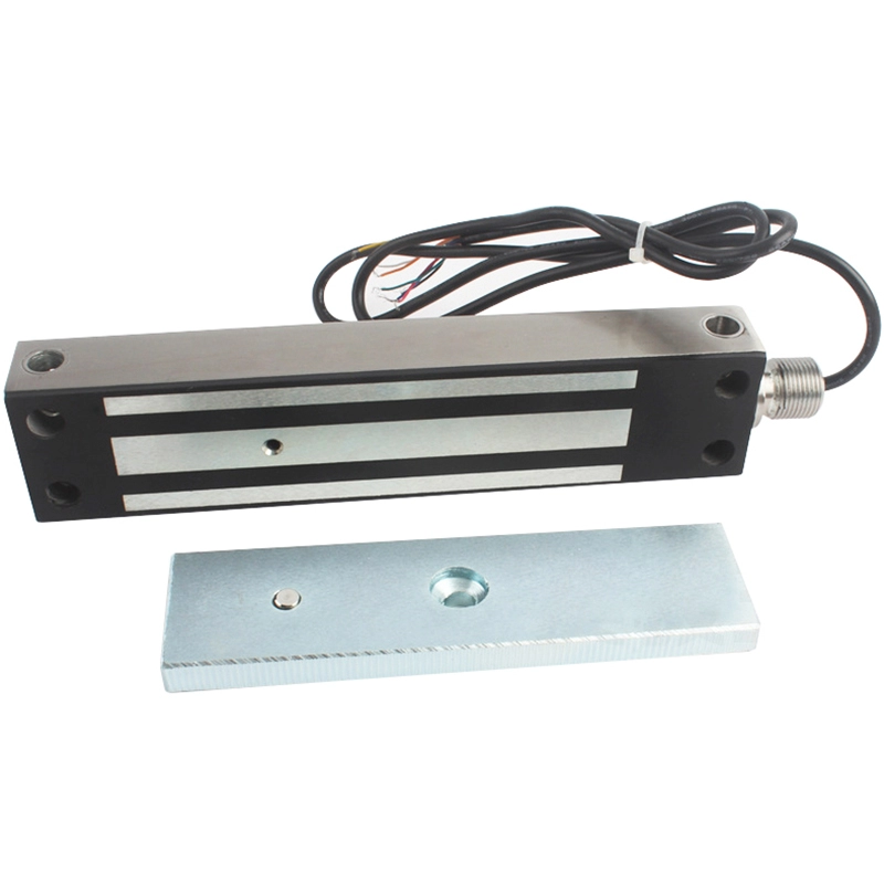 Fechadura magnética de porta IP66 à prova d'água de aço inoxidável 280KG com saída de sinal e 12V 24V